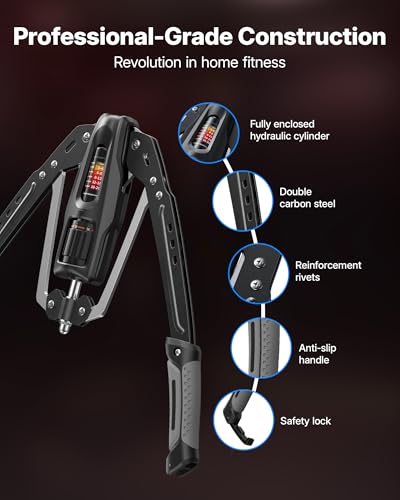 MERACH Hydraulic Power Twister Arm Trainer – Adjustable Chest & Strength Exerciser